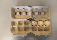 Алюминий 12 усаживает целлюлозную форму/отлитые в форму коробки яйца пульпы с процессом КНК