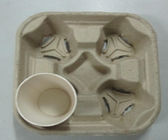 Продукты держателя кофейной чашки отлитые в форму пульпой с хорошими пластичностью/поддержкой подгоняют