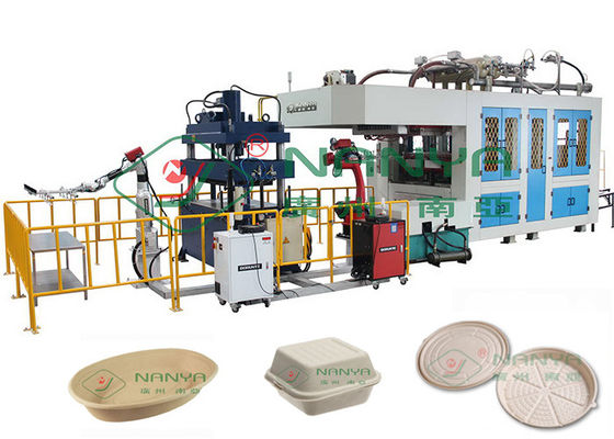 Biodegradable оборудование Tableware прессформы пульпы 300Kg/H давление 40 тонн