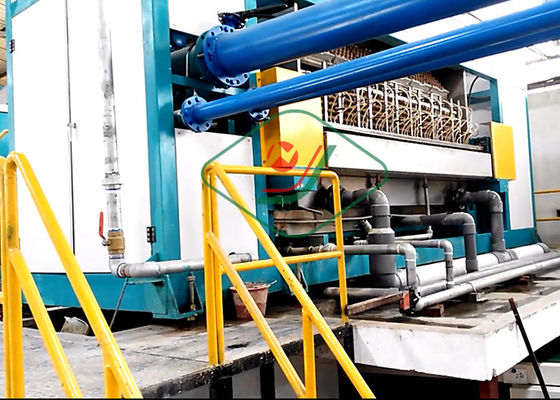 Поднос яйца высокой автоматизации роторный формируя производственную линию коробки машины/яйца