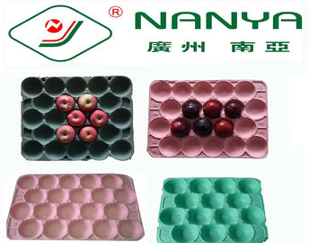 Degradable прямоугольный поднос плодоовощ продуктов бумажной пульпы отлитый в форму с 20 полостями