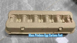Полностью автоматическая машина для формования целлюлозы из картонной коробки для яиц / Машина для производства картонных коробок для яиц / Картонная коробка для яиц из целлюлозы